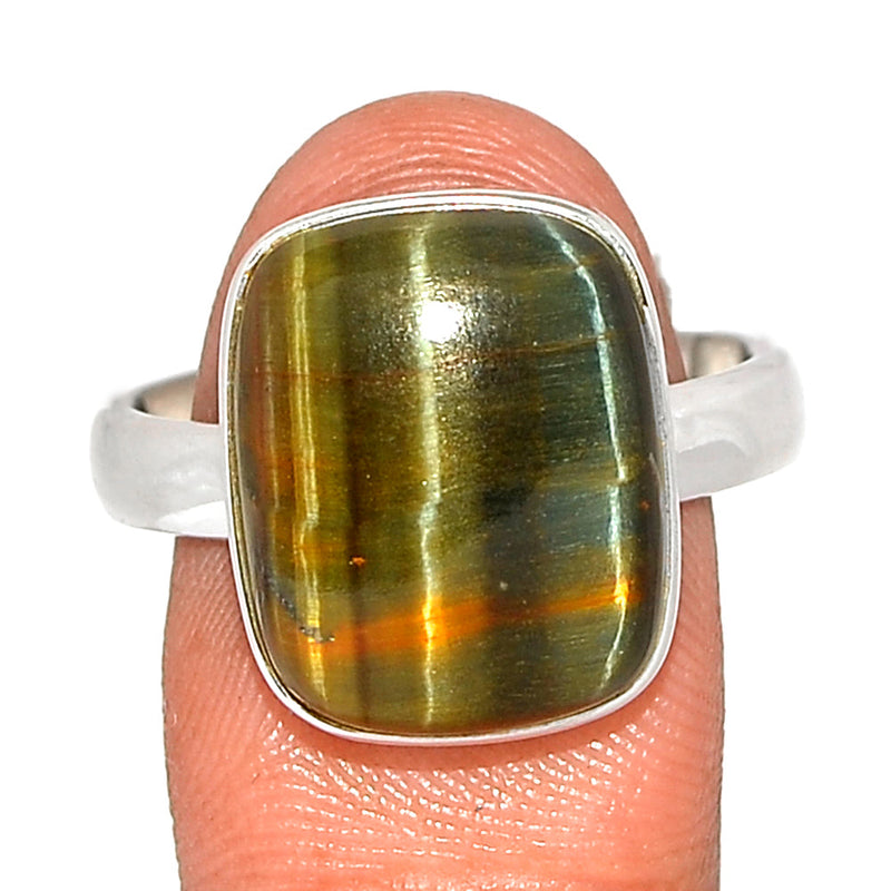 Blue Tiger Eye Ring - BTER366