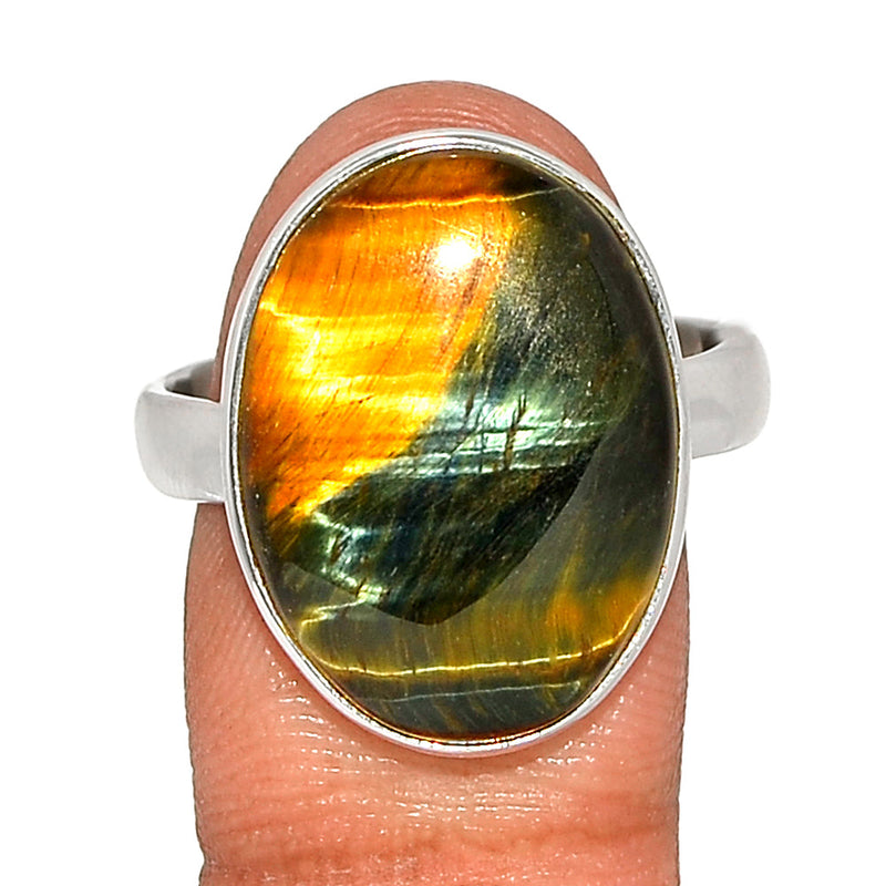 Blue Tiger Eye Ring - BTER370