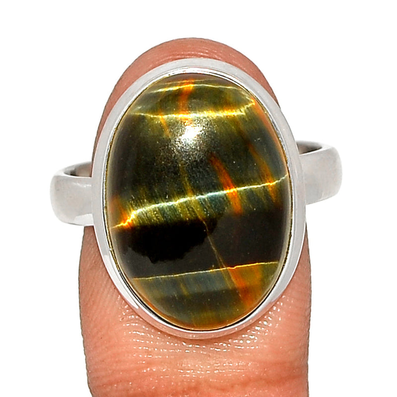 Blue Tiger Eye Ring - BTER379