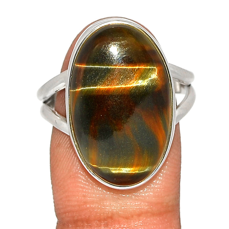 Blue Tiger Eye Ring - BTER382