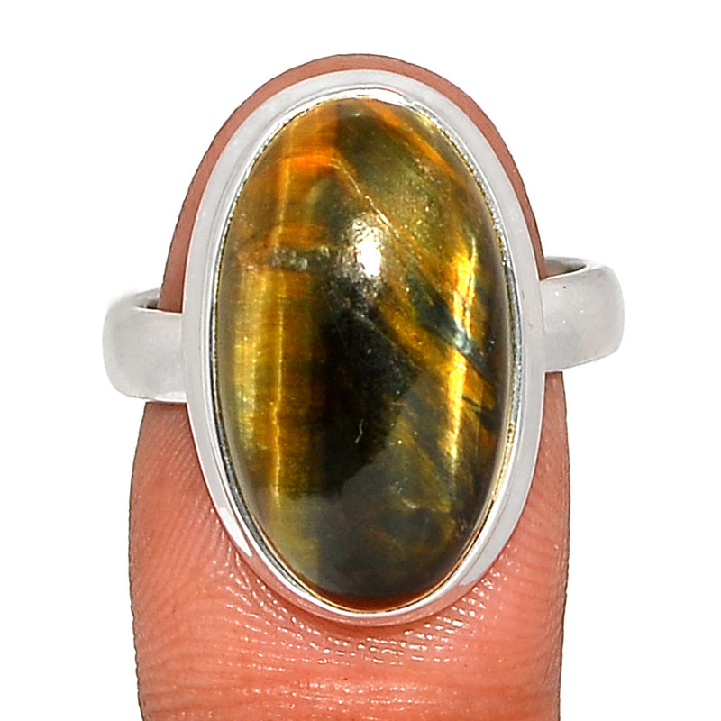 Blue Tiger Eye Ring - BTER412