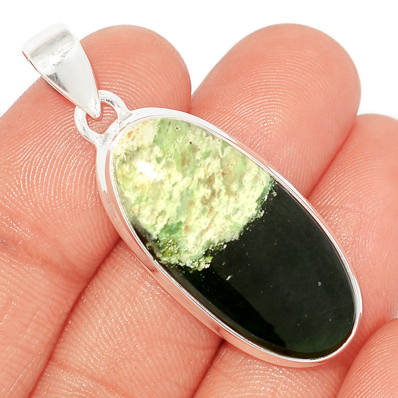 1.8" Chrome Chalcedony Pendants - CCDP186