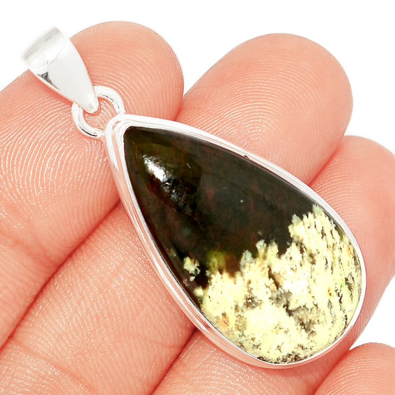 1.7" Chrome Chalcedony Pendants - CCDP197