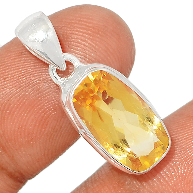 1.1" Citrine Pendants - CITP2315