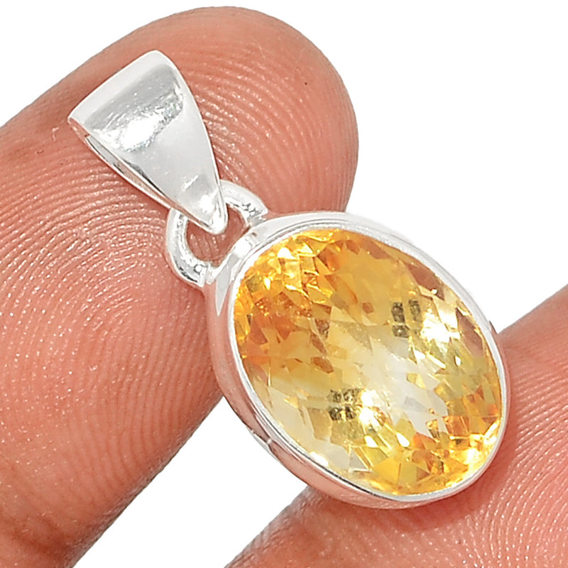 1" Citrine Pendants - CITP2358