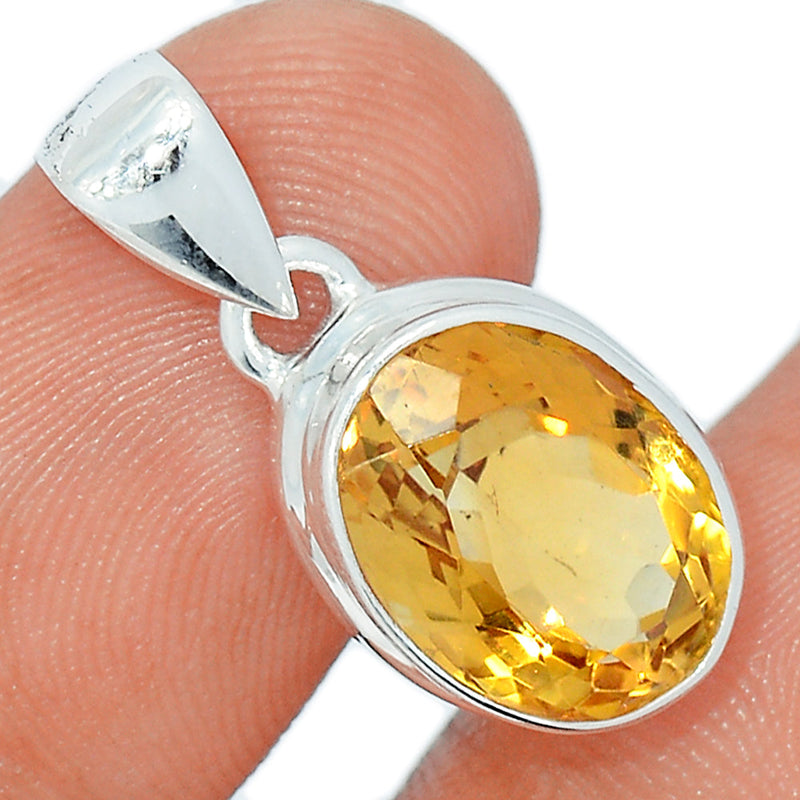 1" Citrine Pendants - CITP2374