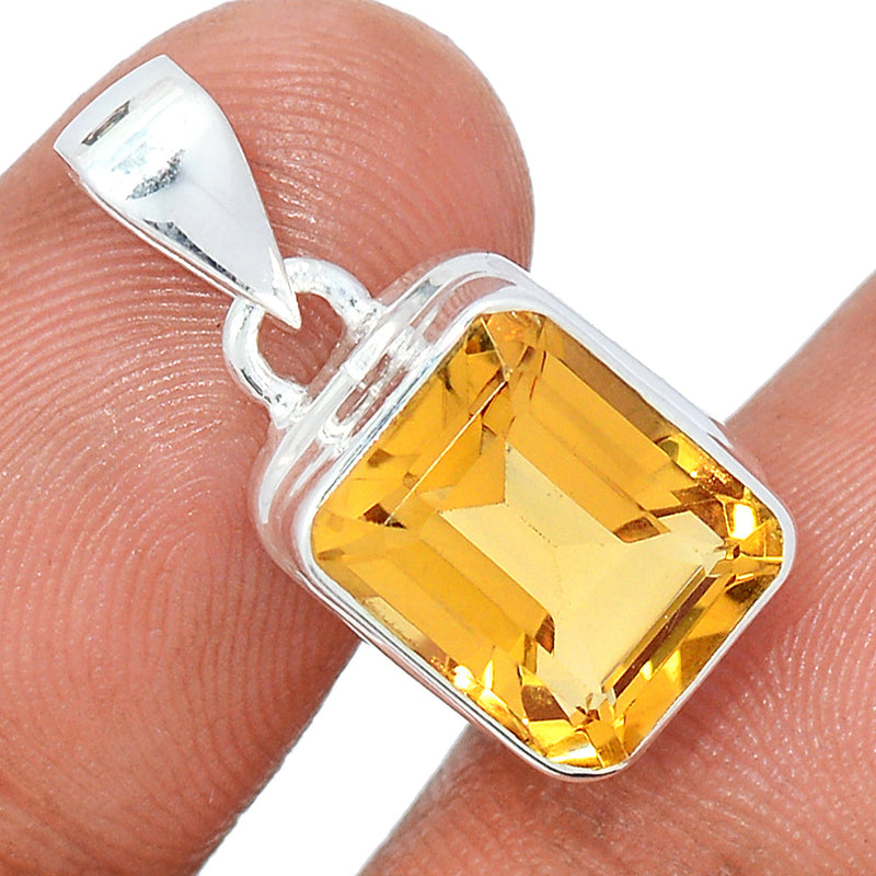 0.8" Citrine Pendants - CITP2390