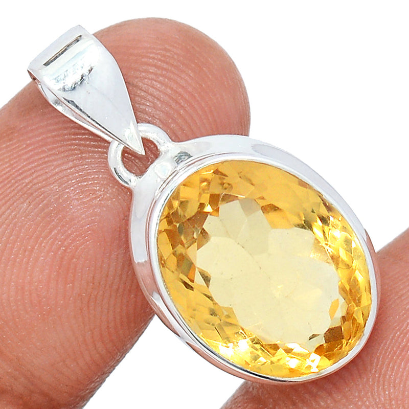 1.1" Citrine Pendants - CITP2396