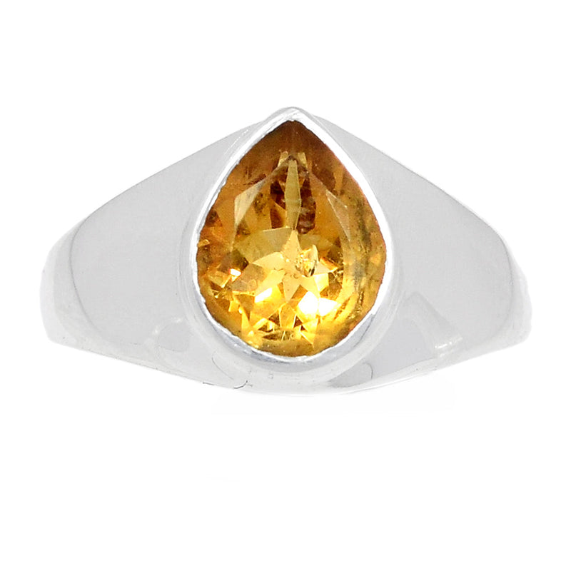 Solid - Citrine Ring - CITR1046