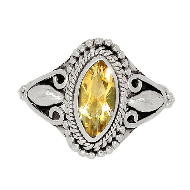 Small Filigree - Citrine Ring - CITR1060