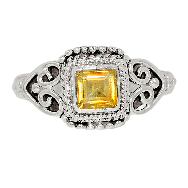 Small Filigree - Citrine Ring - CITR1071