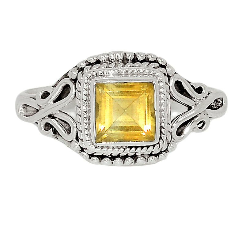 Small Filigree - Citrine Ring - CITR1123