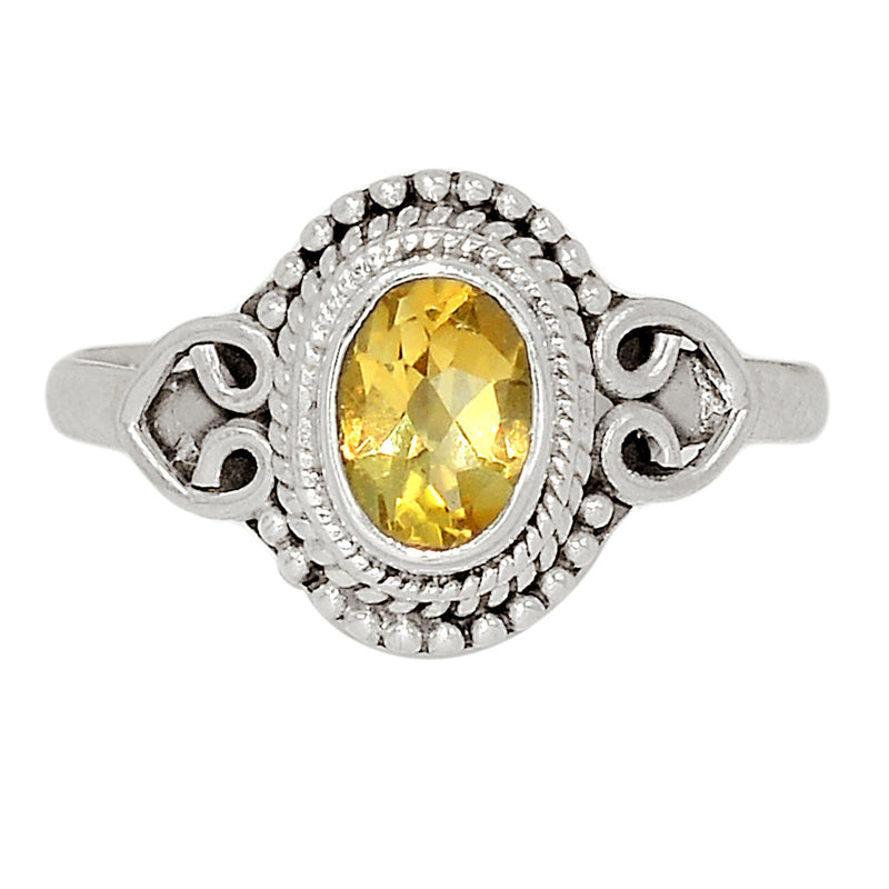 Small Filigree - Citrine Ring - CITR1155