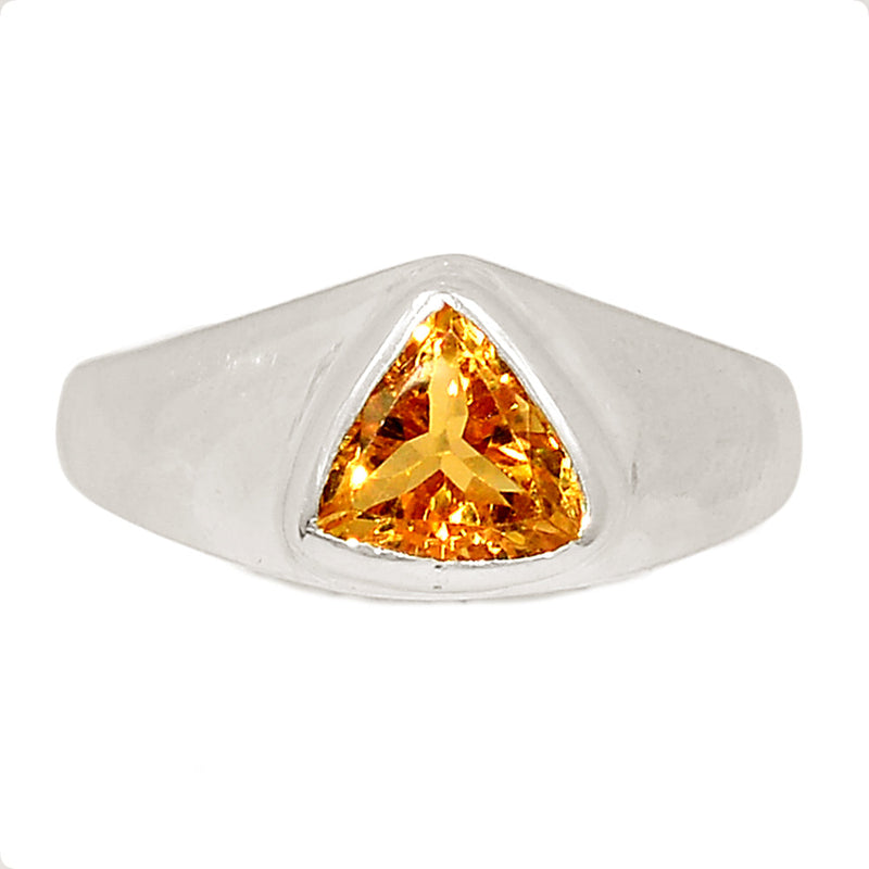 Solid - Citrine Ring - CITR1315