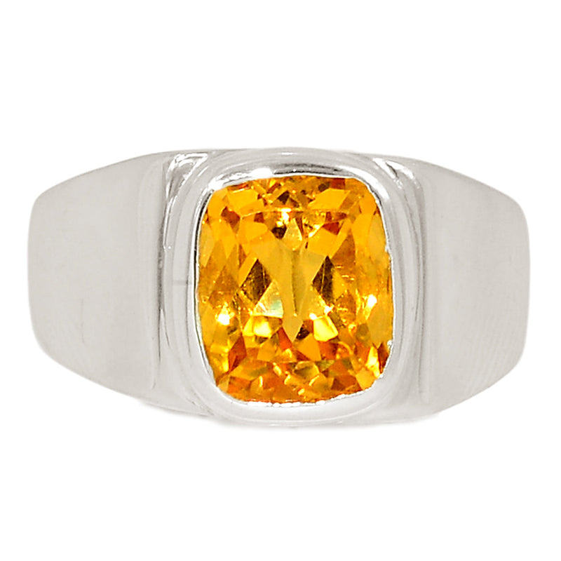 Solid - Citrine Ring - CITR1318