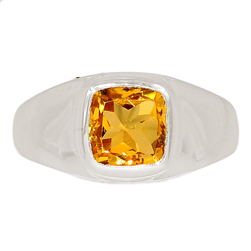 Solid - Citrine Ring - CITR1321