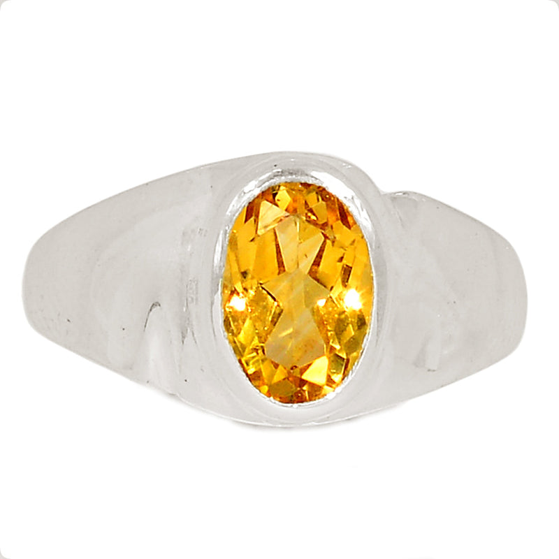 Solid - Citrine Ring - CITR1322