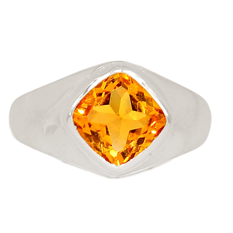 Solid - Citrine Ring - CITR1326