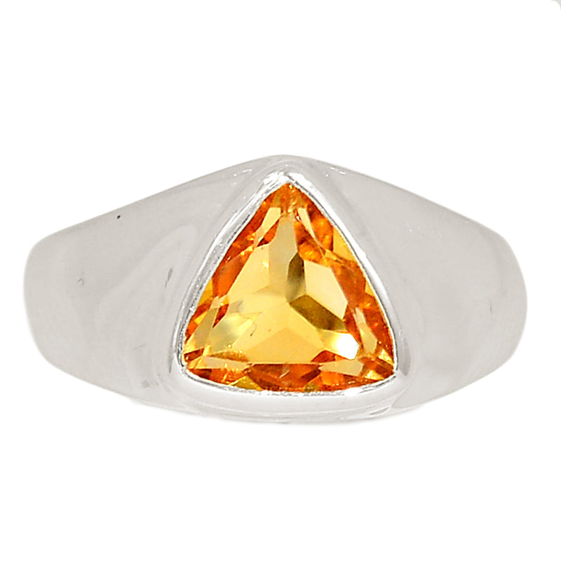 Solid - Citrine Ring - CITR1327