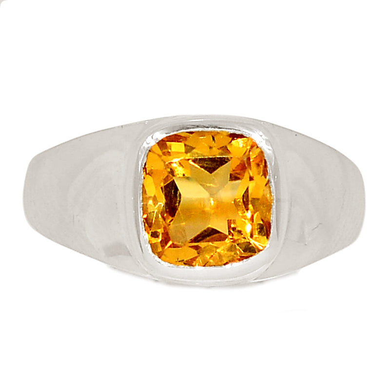 Solid - Citrine Ring - CITR1328