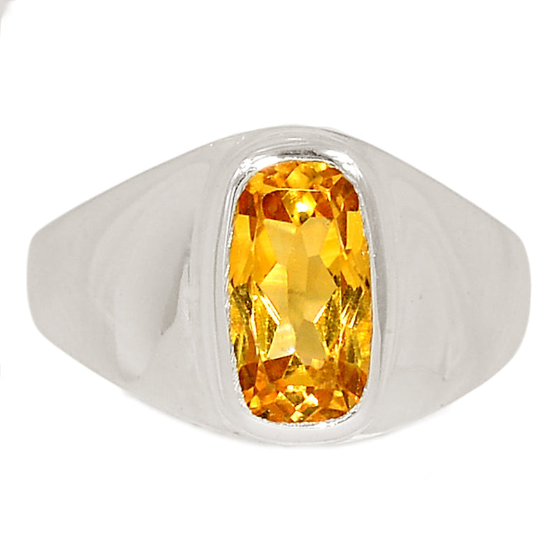 Solid - Citrine Ring - CITR1329