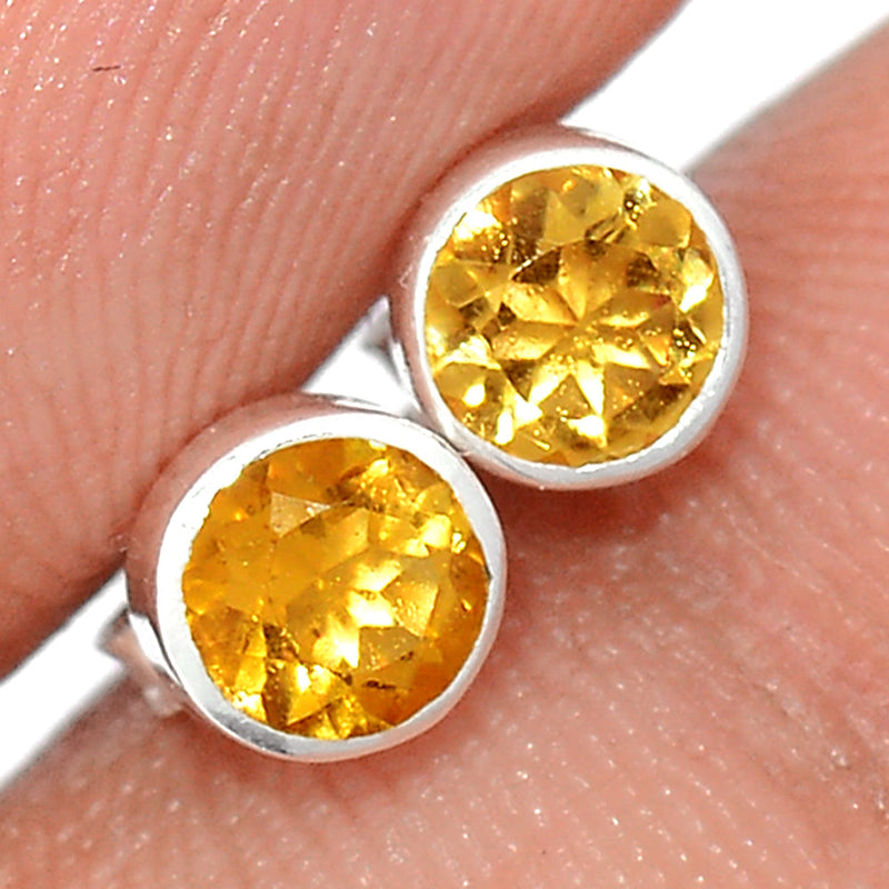 Citrine Studs - CITS877