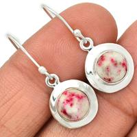 Cinnabar in Scapolite Earring - CNBE284