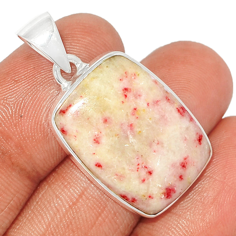 1.5" Cinnabar In Scapolite Pendants - CNBP846