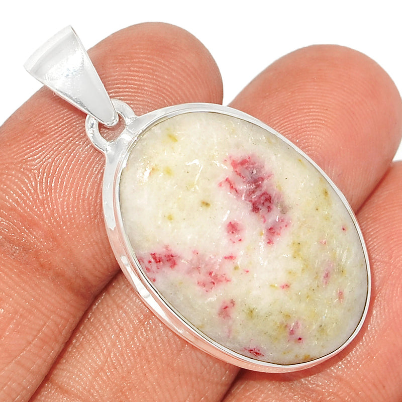 1.6" Cinnabar In Scapolite Pendants - CNBP849