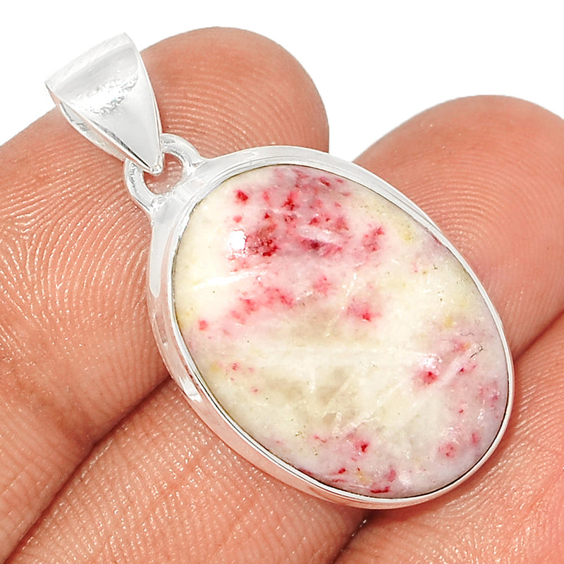 1.3" Cinnabar In Scapolite Pendants - CNBP853