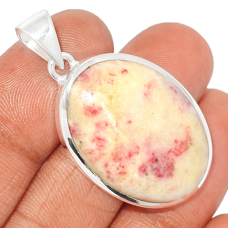 1.6" Cinnabar In Scapolite Pendants - CNBP859