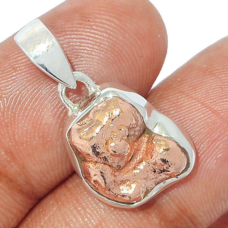 1" Copper Nuggets Pendants - CNTP259