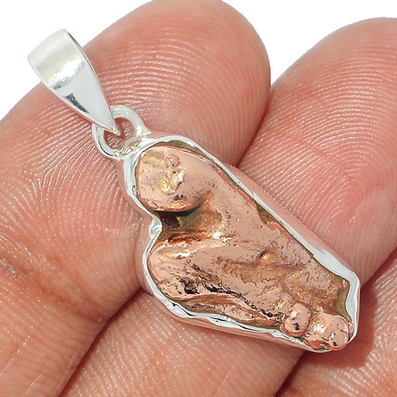 1.3" Copper Nuggets Pendants - CNTP268