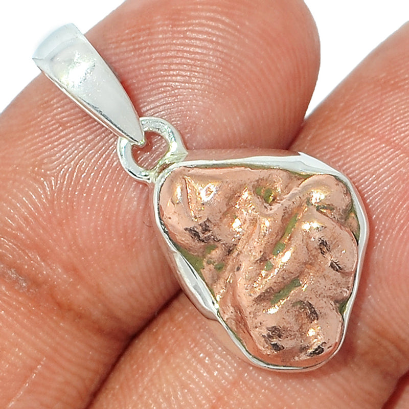 1.1" Copper Nuggets Pendants - CNTP281