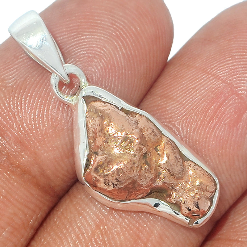 1.2" Copper Nuggets Pendants - CNTP283