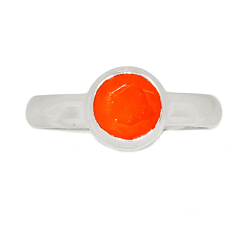 Carnelian Faceted Ring - CRFR221