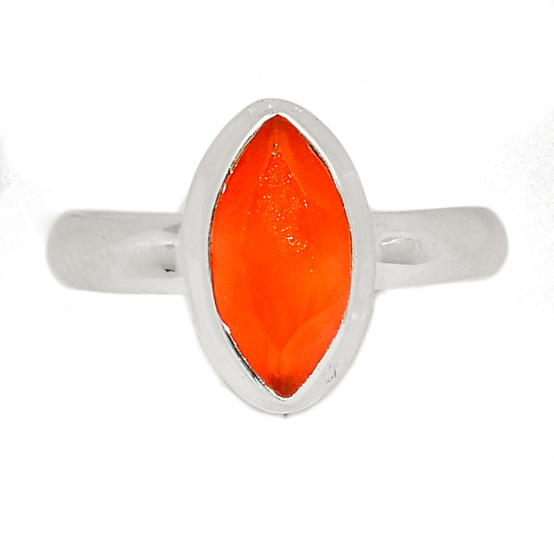 Carnelian Faceted Ring - CRFR222