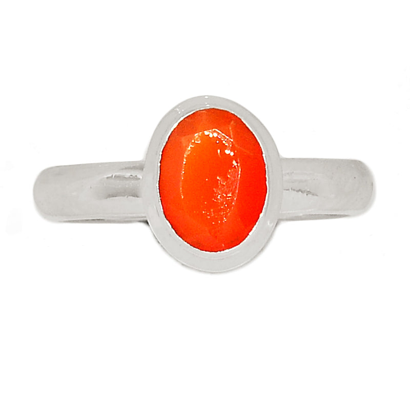 Carnelian Faceted Ring - CRFR223