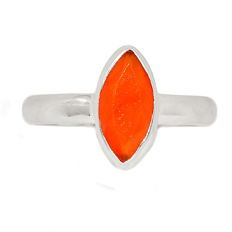 Carnelian Faceted Ring - CRFR237