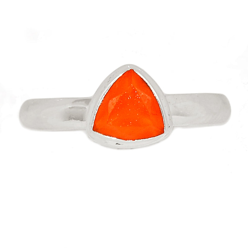 Carnelian Faceted Ring - CRFR246