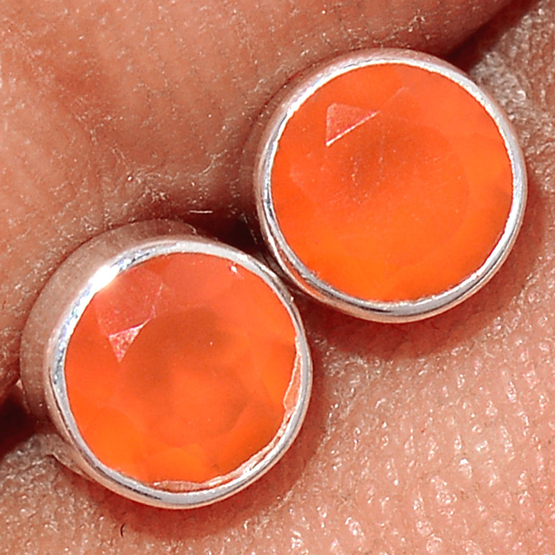 Carnelian Studs - CRFS335