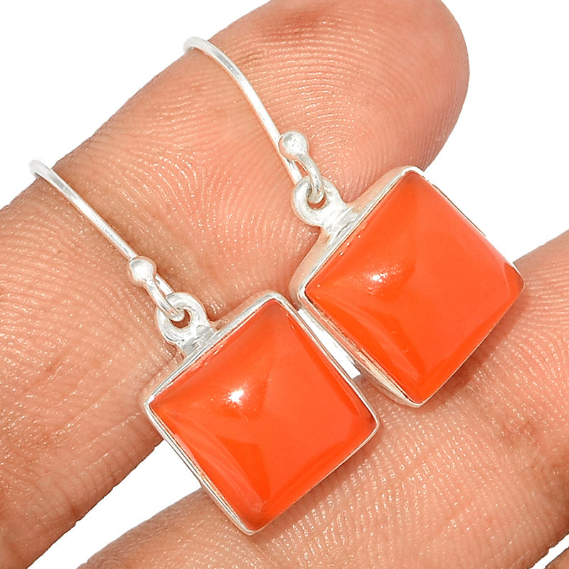 1.2" Carnelian Earrings - CRNE675