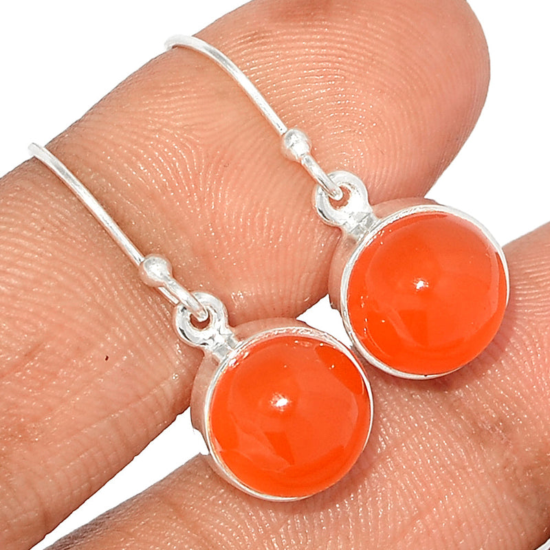 1.1" Carnelian Earrings - CRNE682