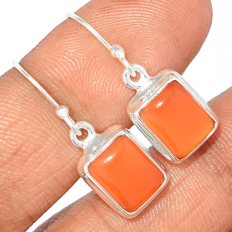 1.1" Carnelian Earrings - CRNE698