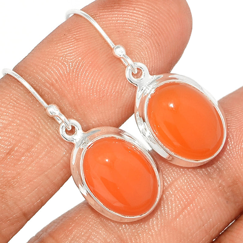 1.3" Carnelian Earrings - CRNE704