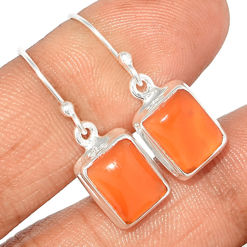 1.1" Carnelian Earrings - CRNE718