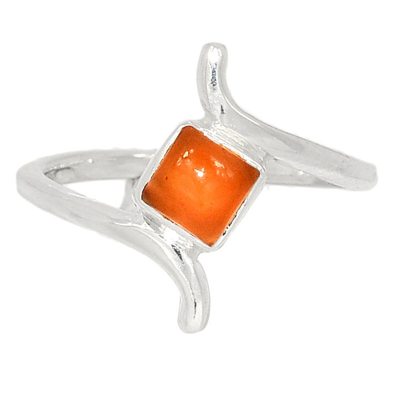 Small Plain - Carnelian Ring - CRNR1978