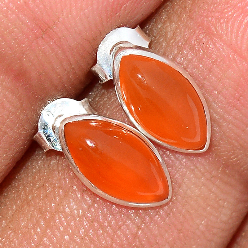 Carnelian Studs - CRNS414