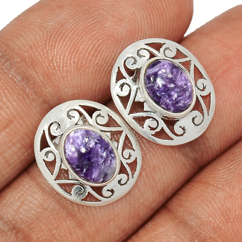 Cheroite Studs - CROS252