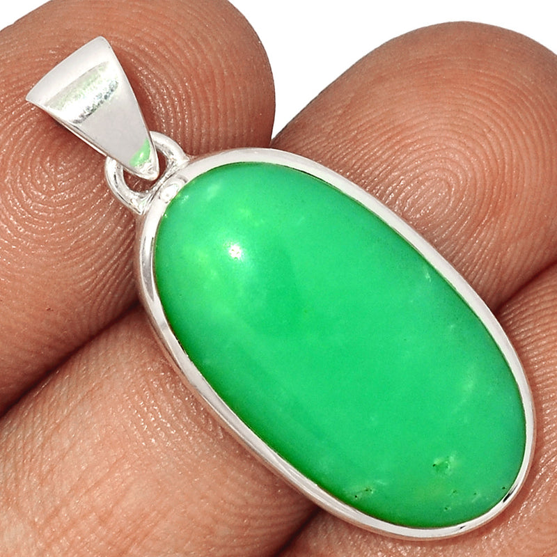 1.5" Chrysoprase Pendants - CRPP624